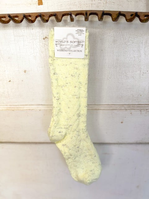 Worlds Softest Socks – Yellow