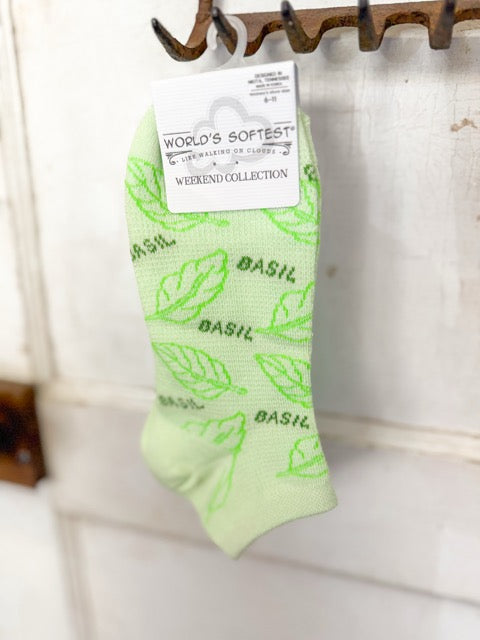 Worlds Softest Socks – Basil