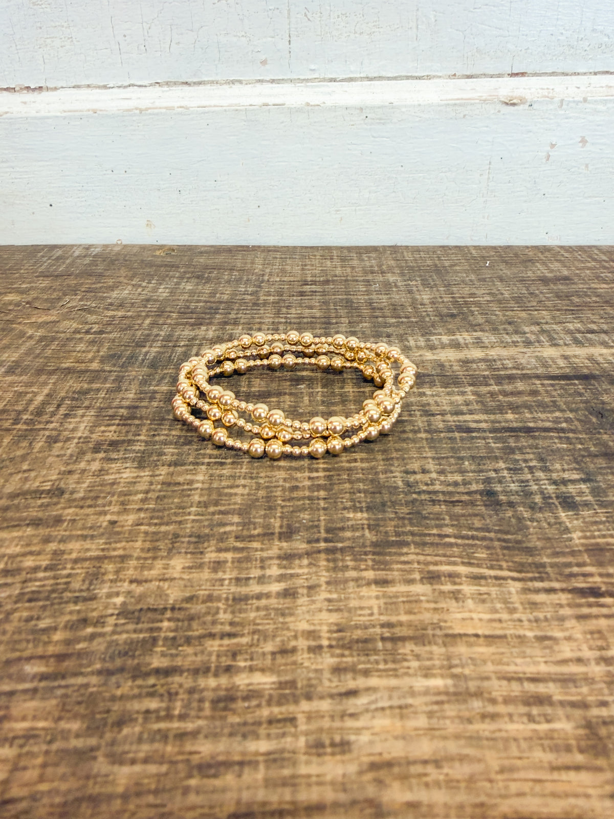together gold 5mm bracelet