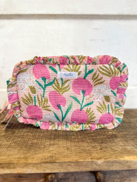 Frilly Toiletry Bag - Bloom