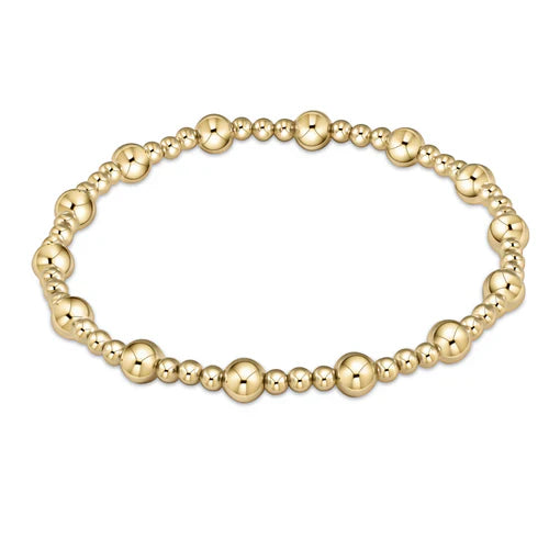 Classic Sincerity Gold Bead Bracelet - 5mm