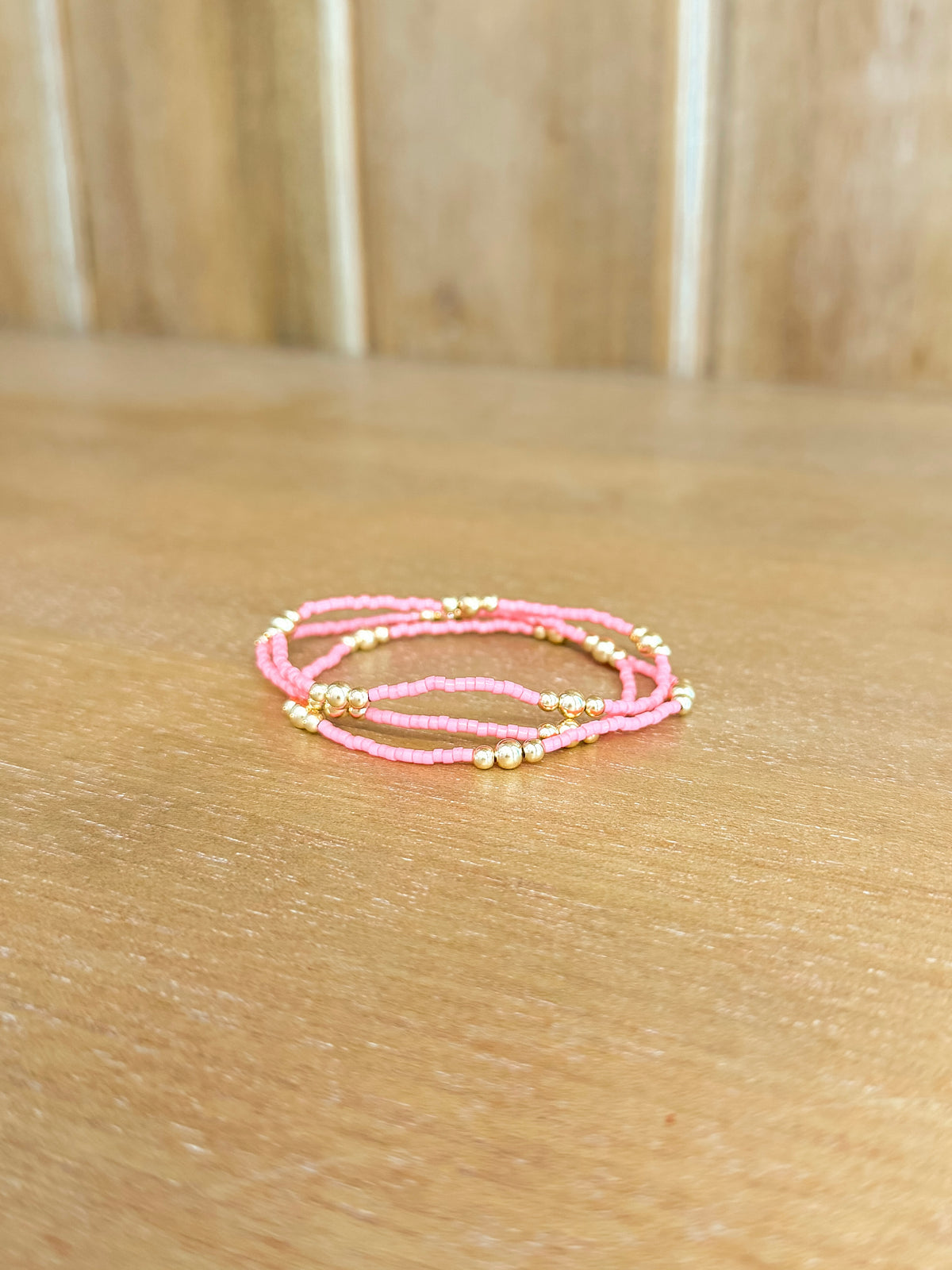 Hope Purpose Gold Bracelet - Bubblegum