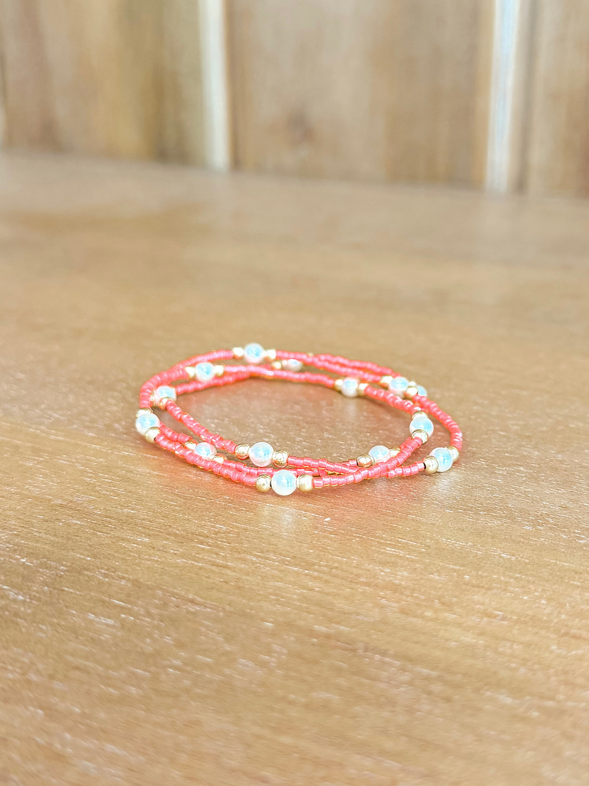 Hope Purpose Pearl Bracelet - Sherbert