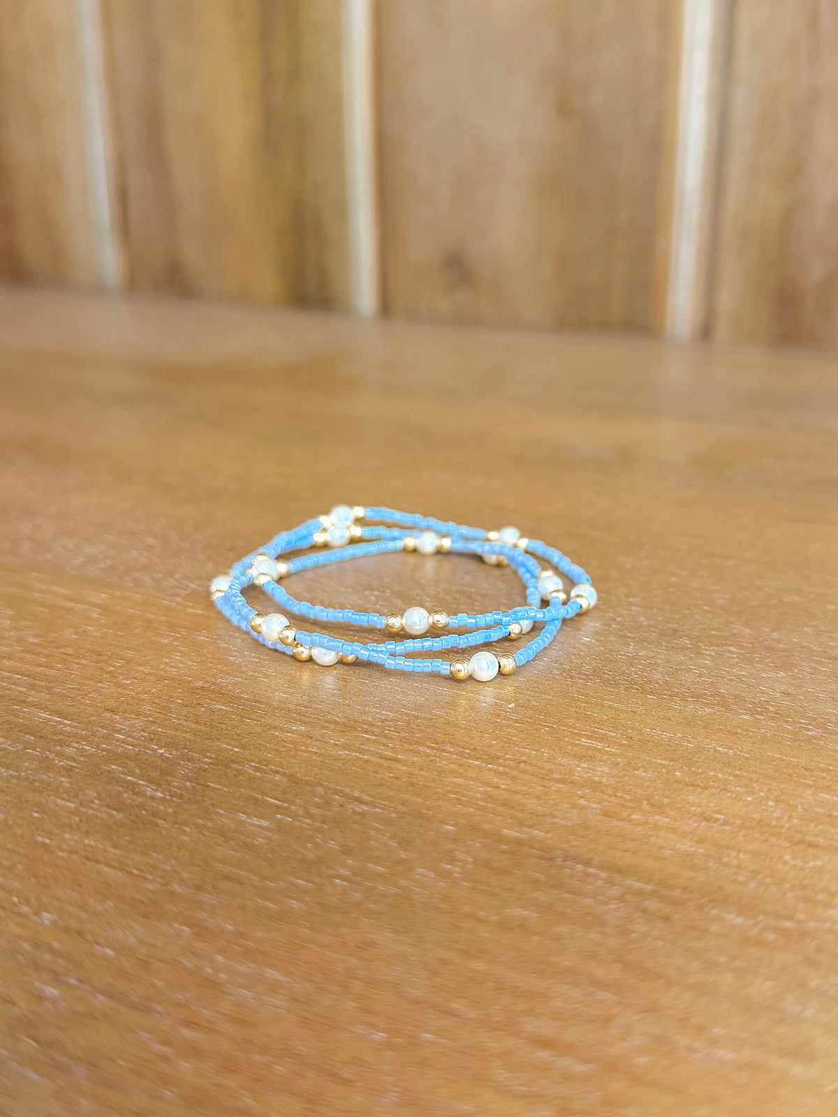 Hope Purpose Pearl Bracelet - Ocean Mist
