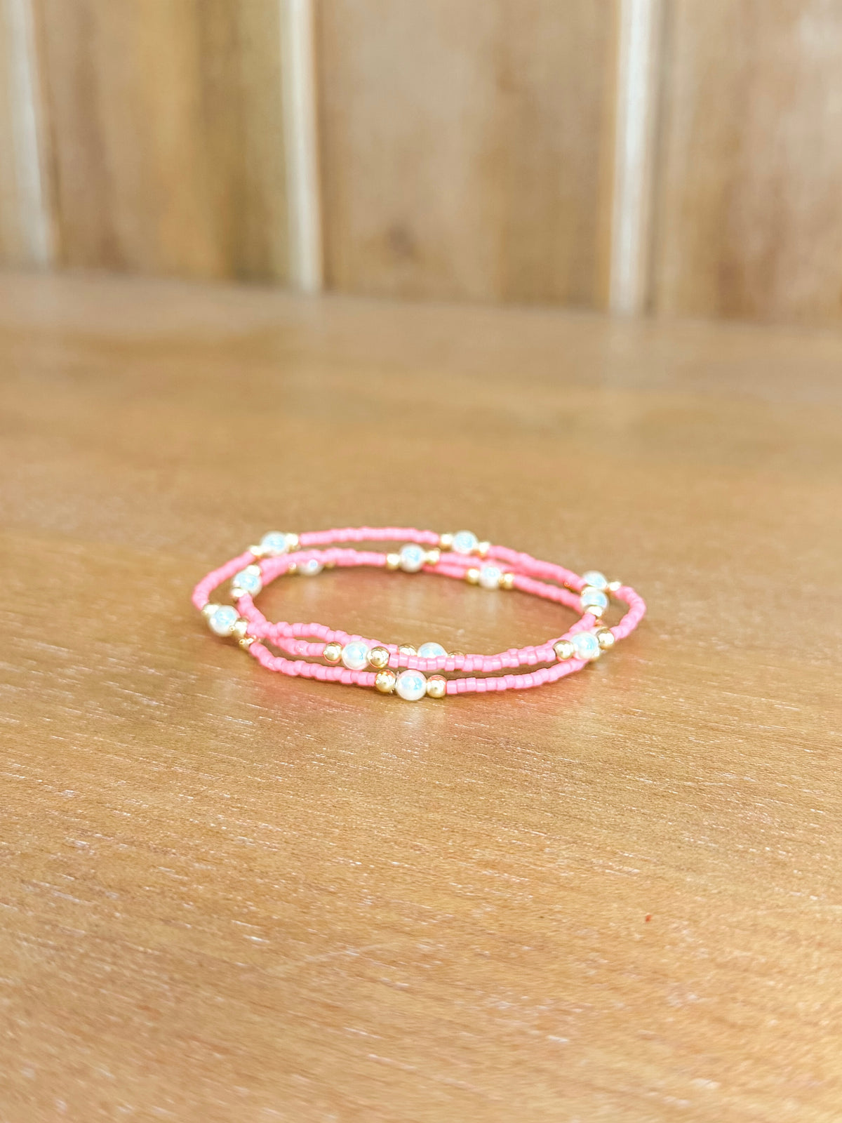 Hope Purpose Pearl Bracelet - Bubblegum