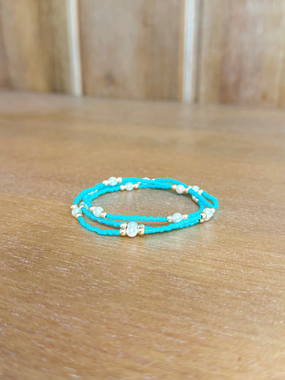 Hope Purpose Pearl Bracelet - Turquoise