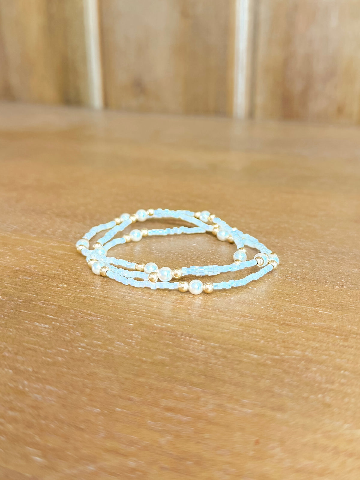 Hope Purpose Pearl Bracelet - Silky White