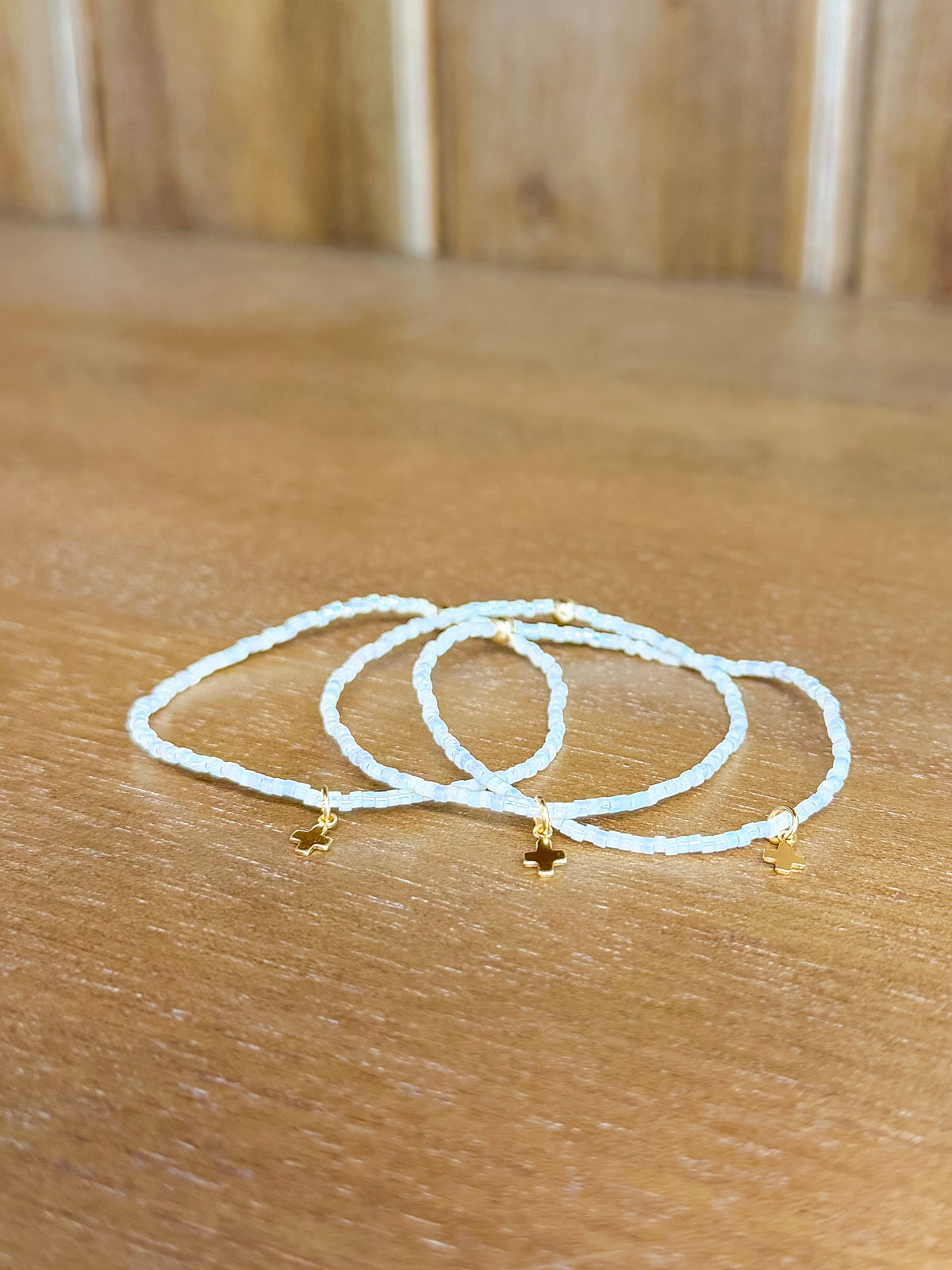 Hope Classic Silky White Bracelet - Signature Cross