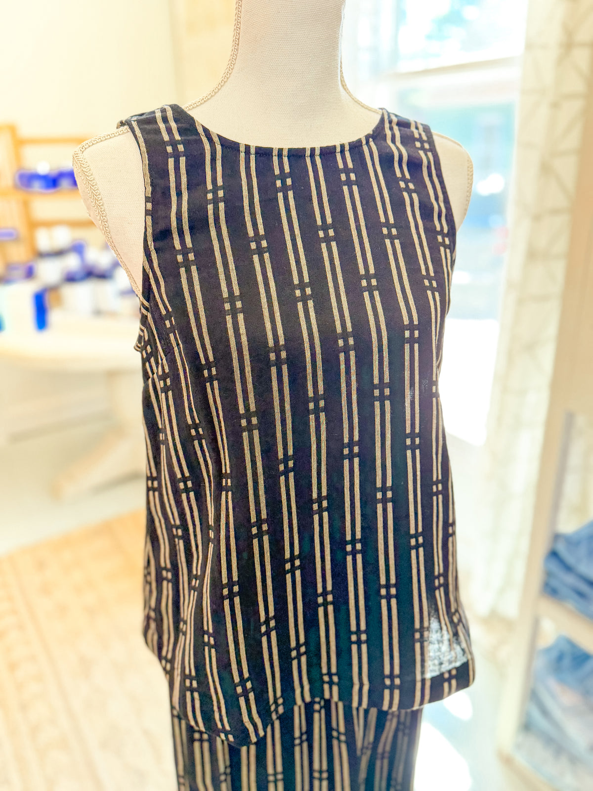 Printed Tank with Back Details