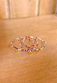 Hope Unwritten Bracelet -  Firecracker - Star Small Gold Disc
