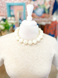 Color Pop Round Bead Necklace