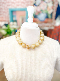 Color Pop Round Bead Necklace