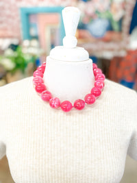 Color Pop Round Bead Necklace