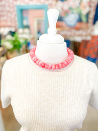 Color Crush Disc Bead Necklace