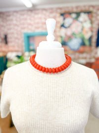 Color Crush Disc Bead Necklace