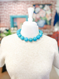 Color Pop Round Bead Necklace