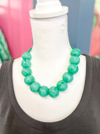 Statement Bead Necklace