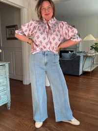 High-Rise Wide-Leg Jeans