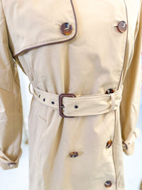 Timeless Khaki Trench Coat