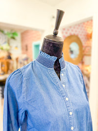 Kimberly Chambray Top