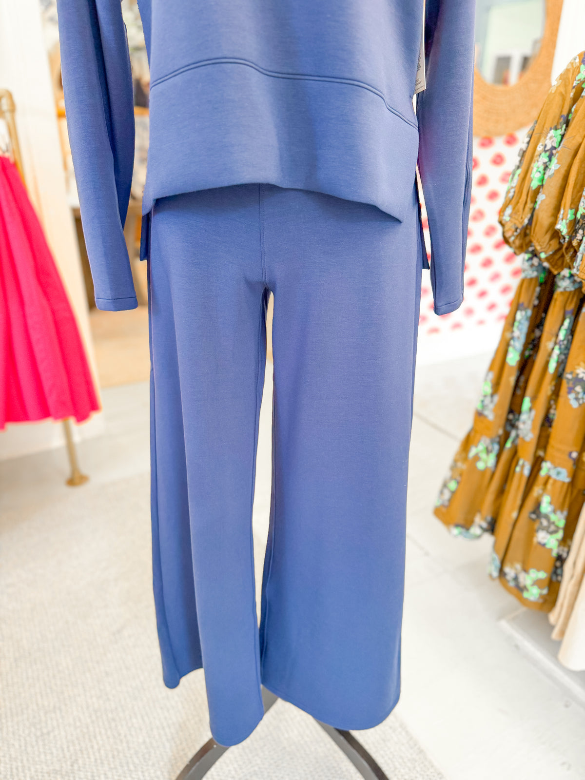 Wide Leg Pant - Timeless Navy