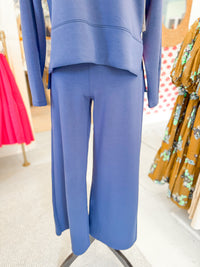 Wide Leg Pant - Timeless Navy