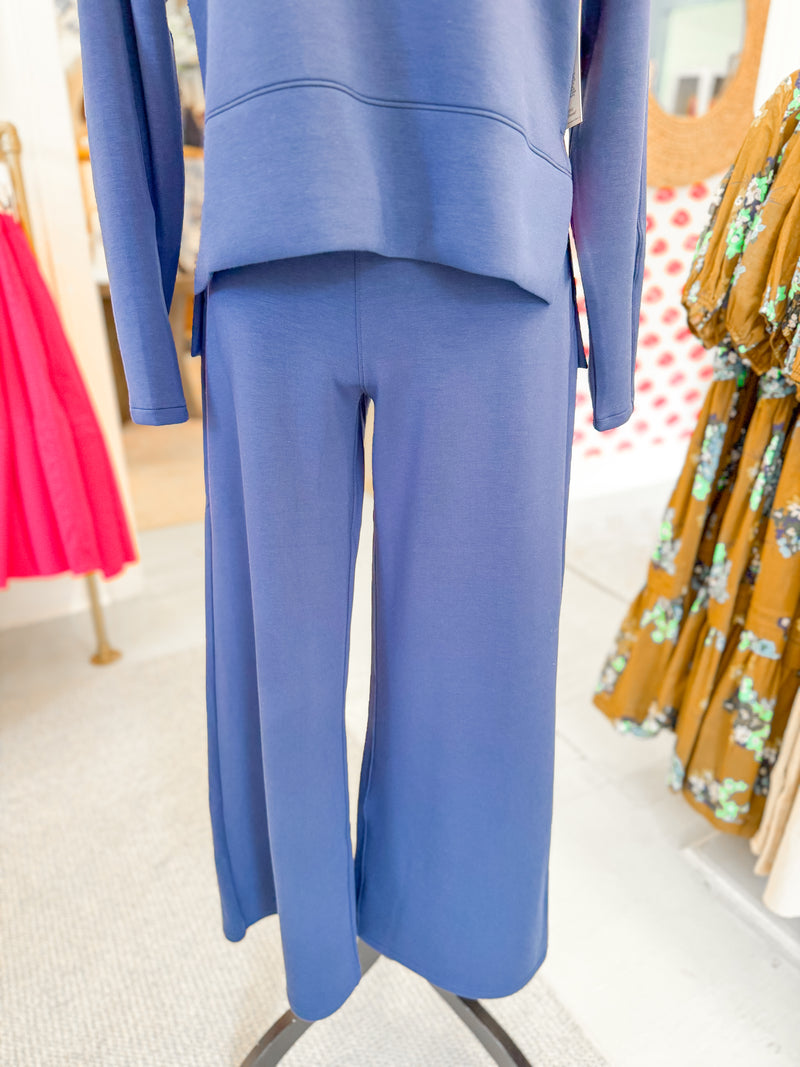 Wide Leg Pant - Timeless Navy