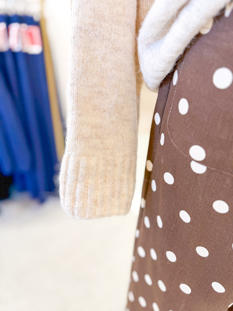 Be Your Cowgirl Sweater - Oatmeal