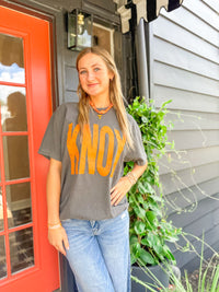 The Clandestine Underground - Knoxville, Tennessee Oversized TShirt (Orange)