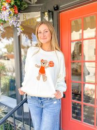 Tennessee Gameday Sweater - Cheerleader Bear