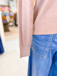 Button Down Cardigan -  Mocha