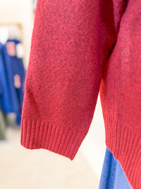 Burgundy Goose Sweater