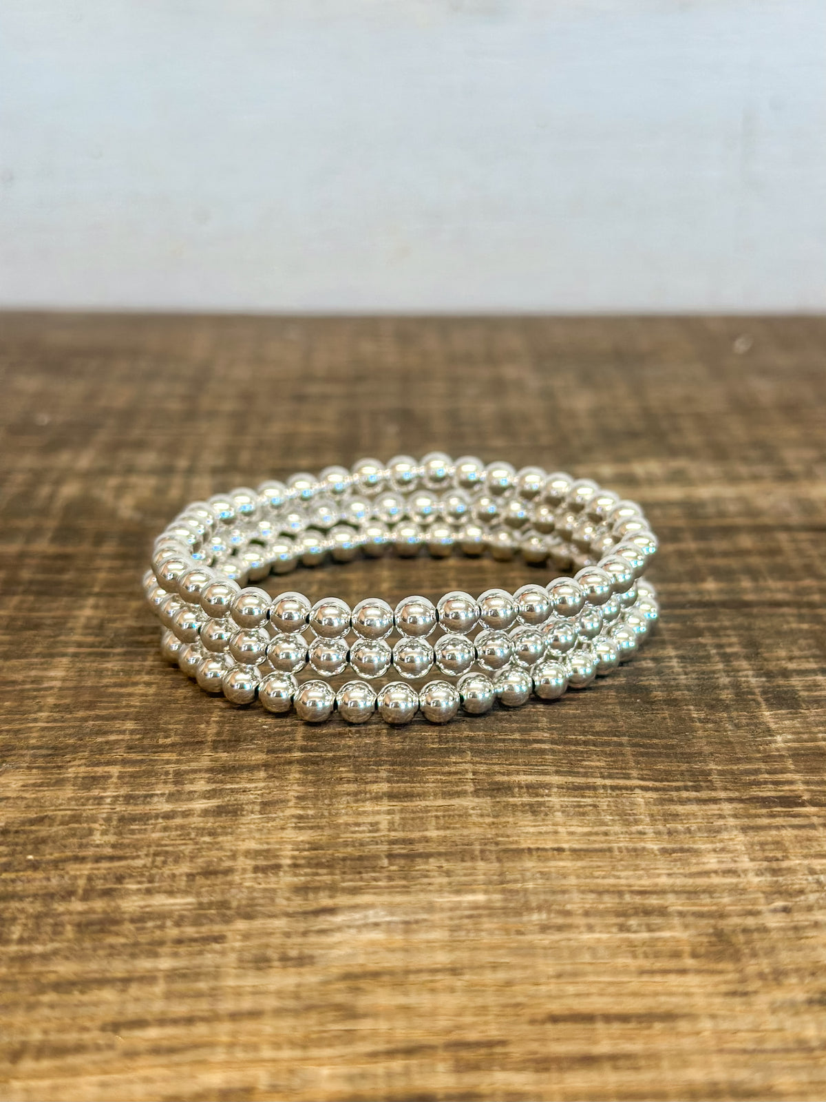Classic Sterling 5mm Bead Bracelet