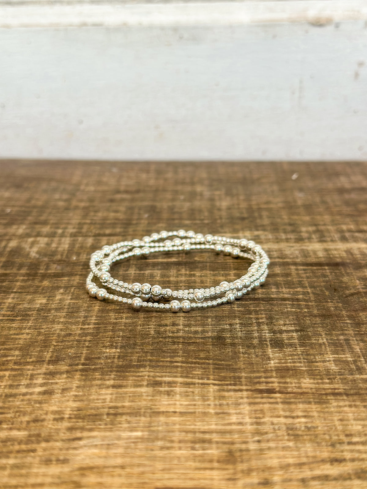 Hope Unwritten 4mm Bead Bracelet - Sterling