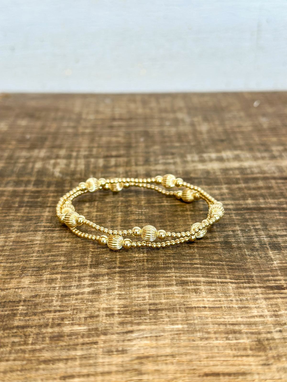 Purpose Dignity 6mm Bead Bracelet - Gold