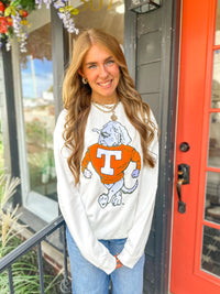 Tennessee Mascot Chenille Comfort Crew