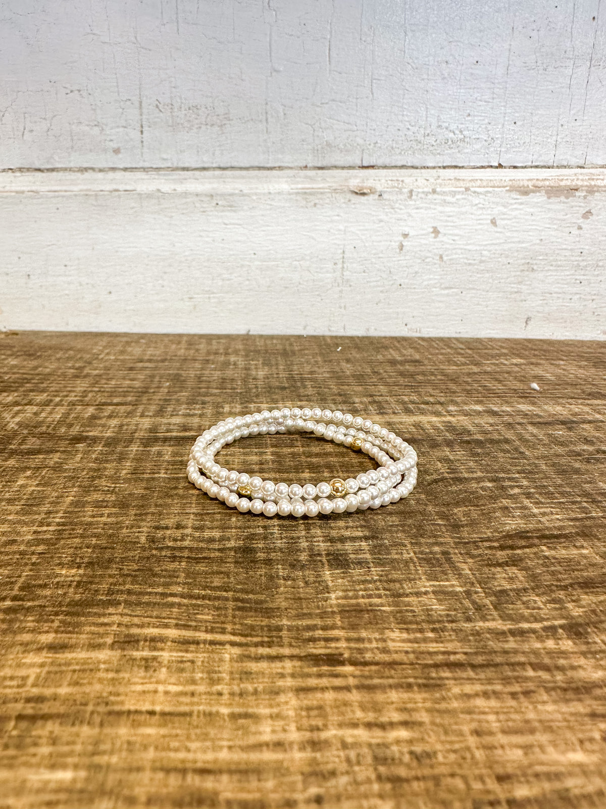 egirl Classic Pearl 3mm Bead Bracelet