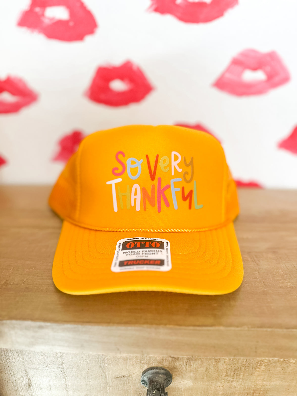 Doodles Trucker Hat - So Very Thankful