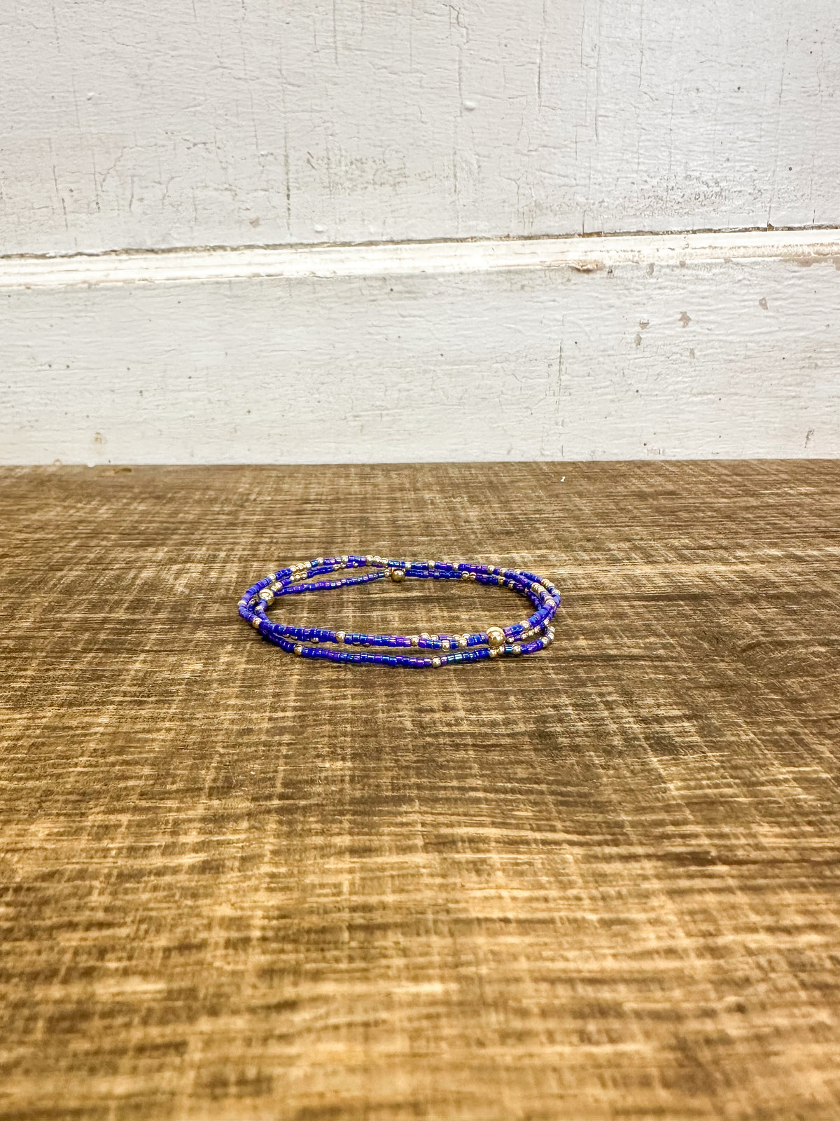 Hope Unwritten Bracelet - Blue Metallic