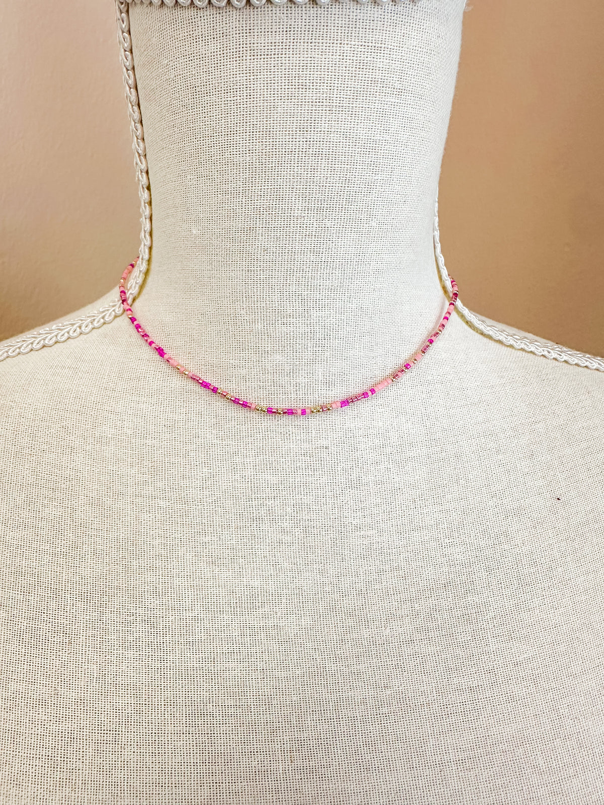 15" Choker Hope Unwritten - Back to the Fuchsia