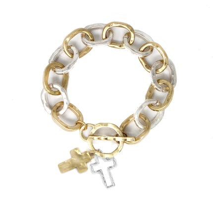 Joe Bracelet - Gold Silver