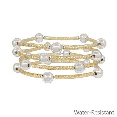 Jom Bracelet - Silver Gold