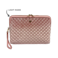 Litt Makeup Case - Blush Velvet