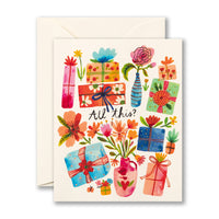 All This? - Greeting Card