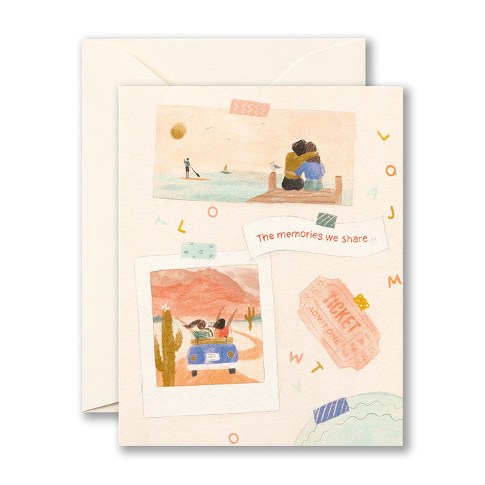 The Memories We Share - Greeting Card