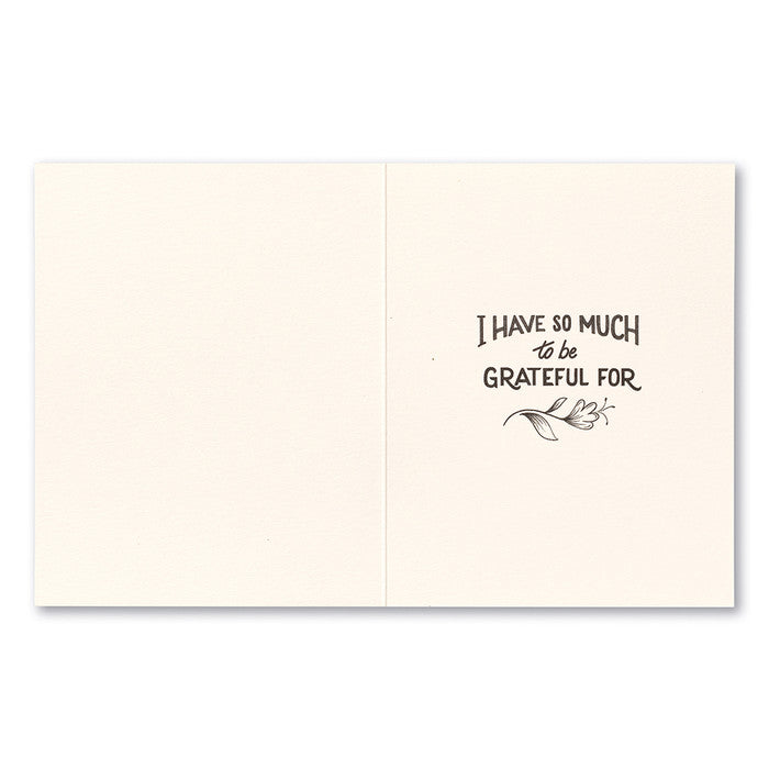 Because of You - Greeting Card