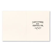 Because of You - Greeting Card