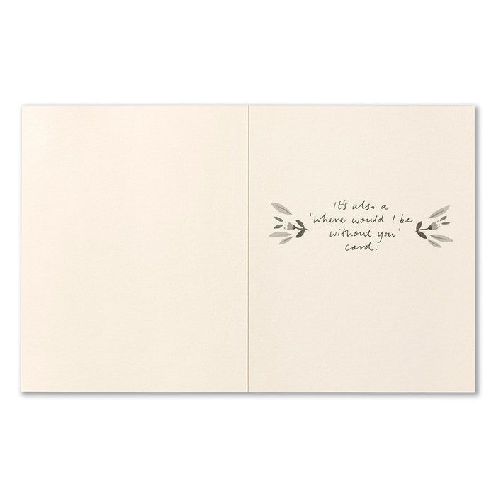 This Isn't Just a Thank You Card - Greeting Card