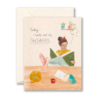 Today I Broke Out the Thesaurus - Greeting Card