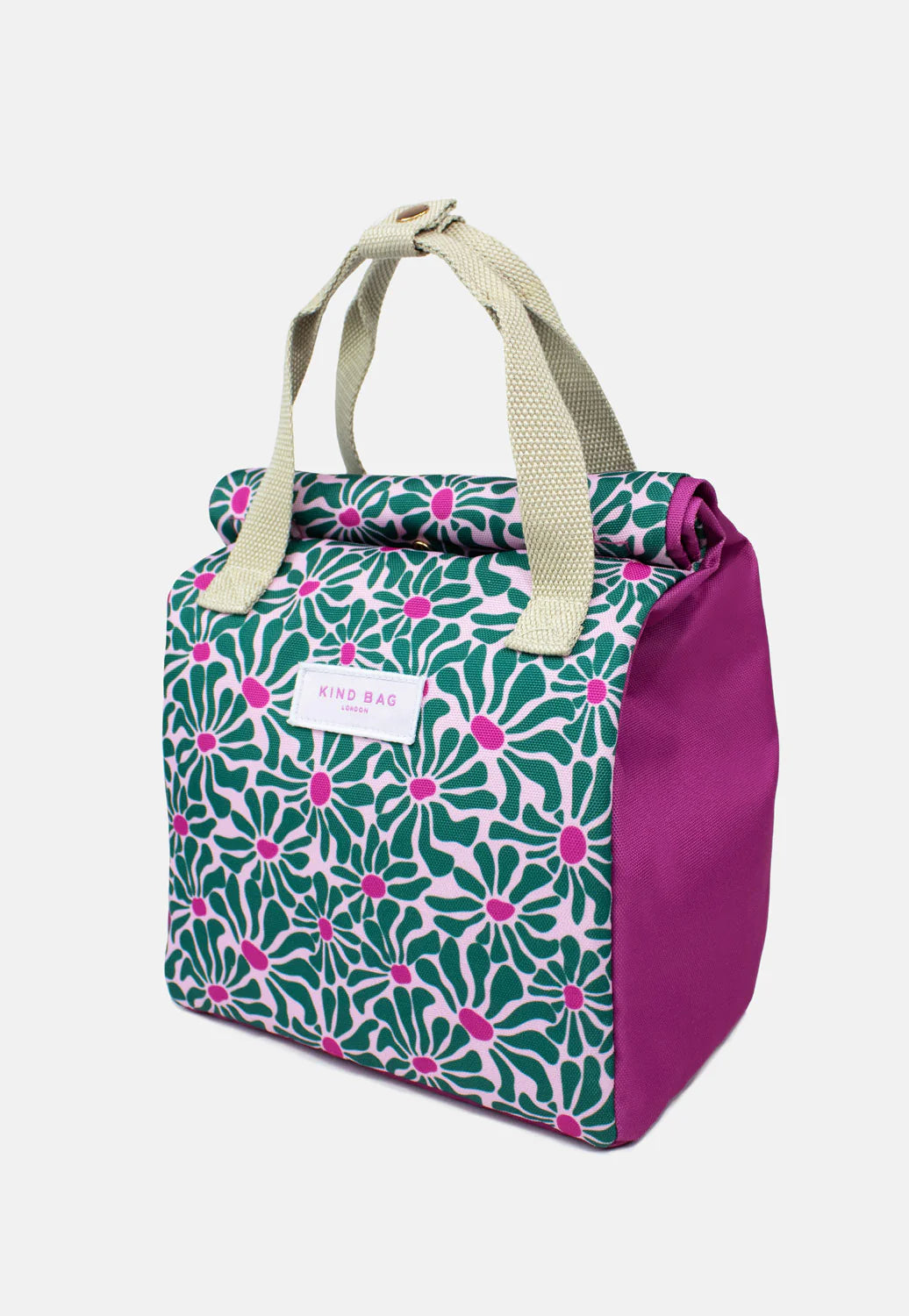 Abstract Flowers Lunch Bag